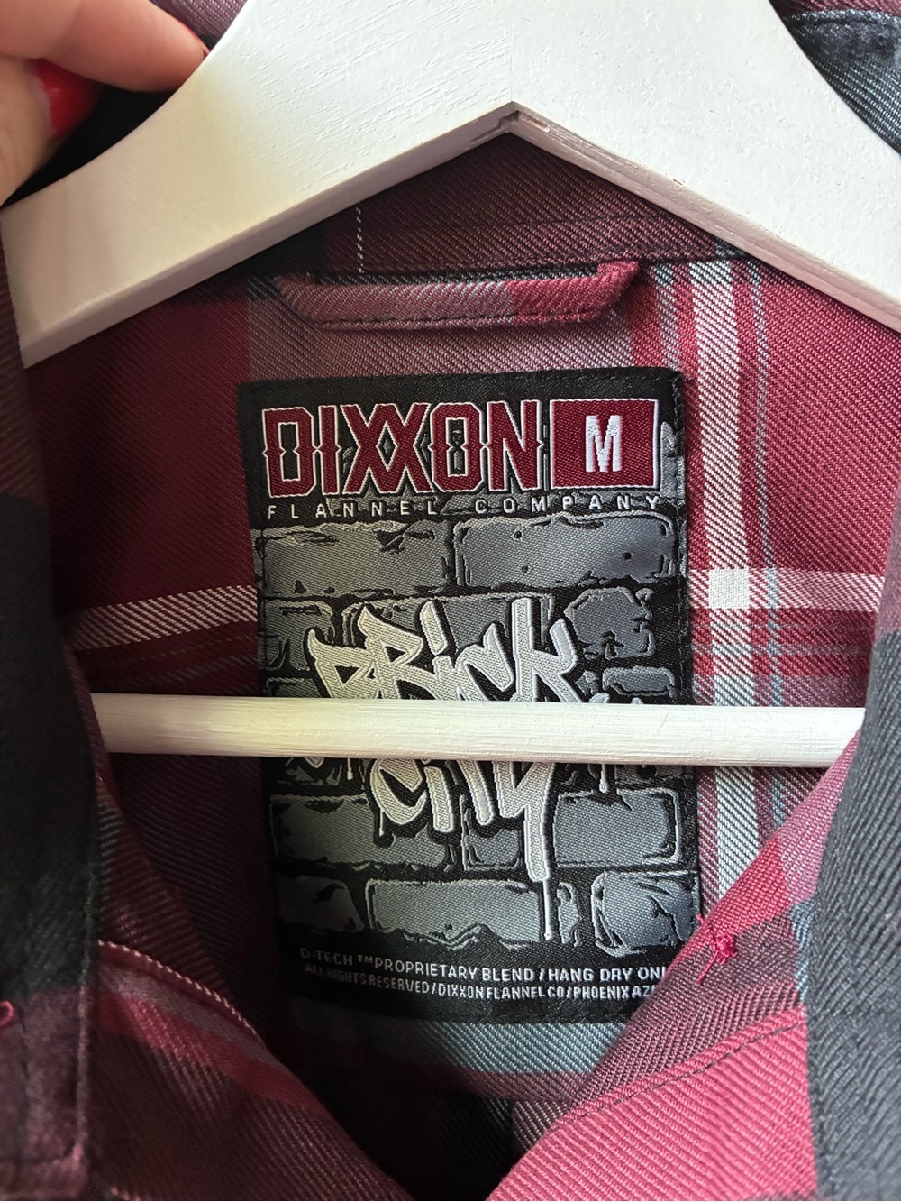EUC Mens Dixxon Brick City Flannel (Size:M) - Picture 3 of 15